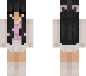 black haired girl