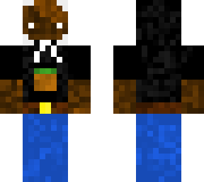 black hoodie man