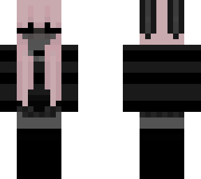 black n pink;