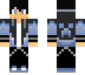 blue gamer boy