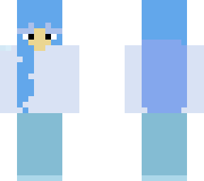 blue hair girl
