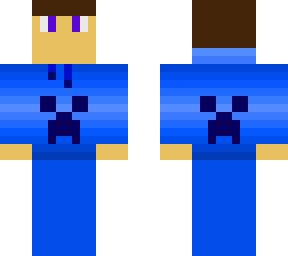 blue hoodie