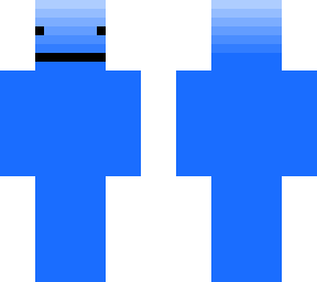 blue man
