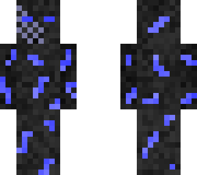 blue mysterious warrior