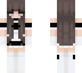 brunette maid