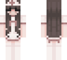 brunette nurse costume
