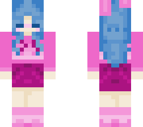 bunny ear girl (hair practice)