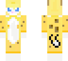 cat in ocelot mew mew onesie