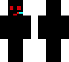 creepy ghost with headphones