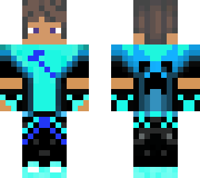 cyan creeper boi