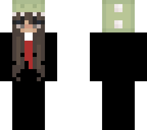 dinosaur girl in suit