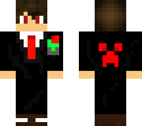 gamer in a suit