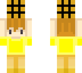 guy holding rubix cube (golden version)