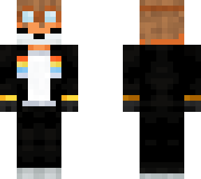 its fundy's skin, but with hair. and goggles.