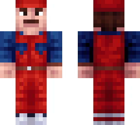 mario hat | Minecraft Skins