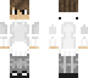 me but with white sweater