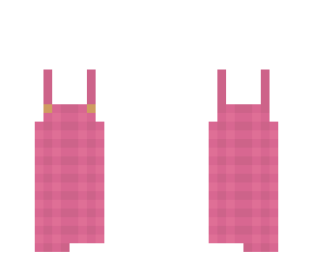 pink overalls