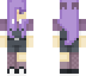 pls enjoy my purple girl skin also credit goes to the porson who made the outfit