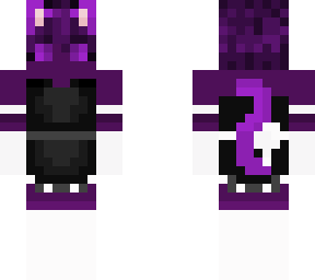 purple cat boy