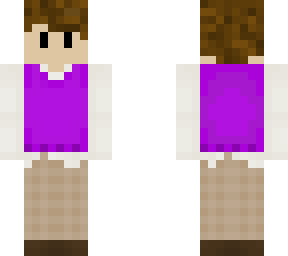 purple sweater vest