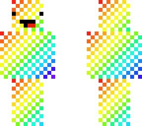 rainbow checker skeppy face