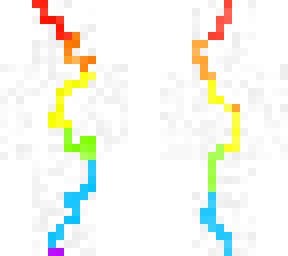 rainbow underneath