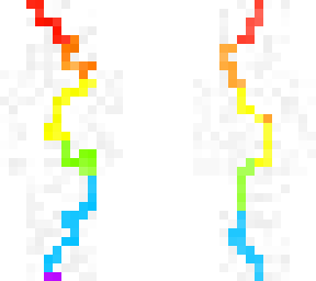 rainbow underneath