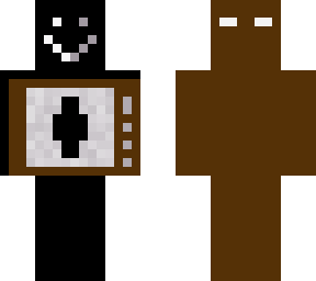 scary  television man