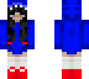 sharkie girl (black hair)