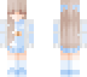 sky blue girl