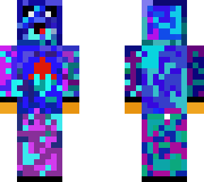 splash painted skin