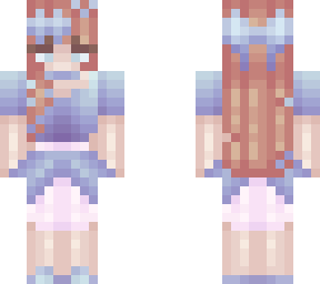 the girl in the blue dress