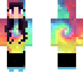 tie die girl