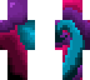tri color pixel art