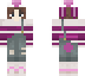 aoirose matching skins  pink toad hat