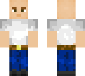bald t-shrit with jeans (head by thegreataleks)