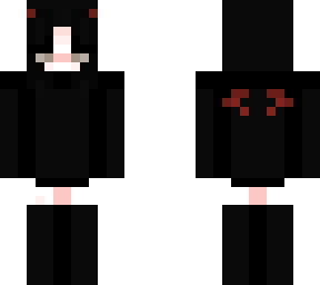 black hoodie