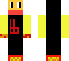 Blaze Boy Minecraft Skin