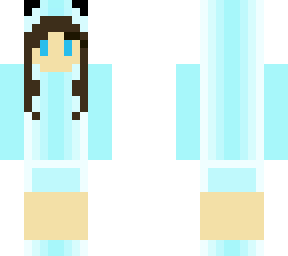 blue girl