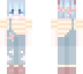blue hair