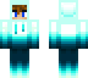 blue hoody