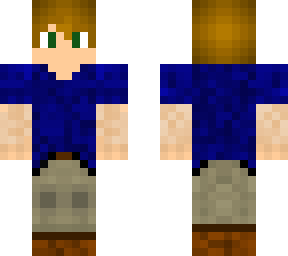 blue shirt
