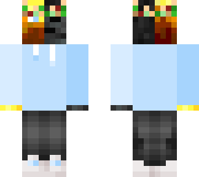 blued's minecraft skin