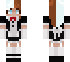 brown/blue hair maid (feminine vibe)