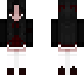 brown girl with checkered red dress