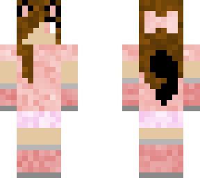 cat girl pink