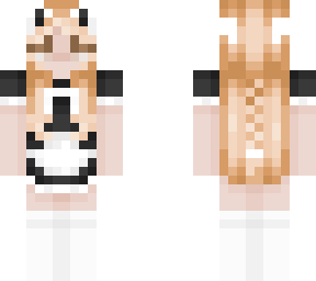cat maid ginger/blonde