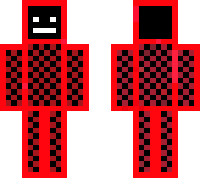 checkered man (red)