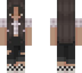 checkered shirt and jeans