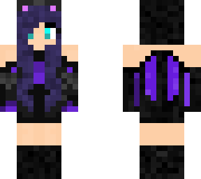 cute purple cat